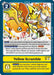 Image for Yellow Scramble (Reprint) (LM-029 P) [Advanced Booster Digimon Generation] - Digimon Card Game