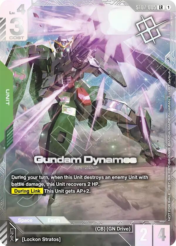 Image for Gundam Dynames (Newtype Challenge 2026 Mission 2) (ST07-005) [Gundam Promotional Cards] - Gundam Card Game