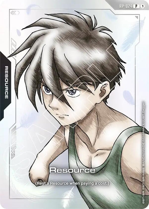 Image for Resource (RP-024) (Mobile Suit Gundam Wing) (RP-024) [Promotional Resource Tokens] - Gundam Card Game