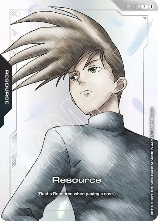 Image for Resource (RP-028) (Mobile Suit Gundam Wing) (RP-028) [Promotional Resource Tokens] - Gundam Card Game