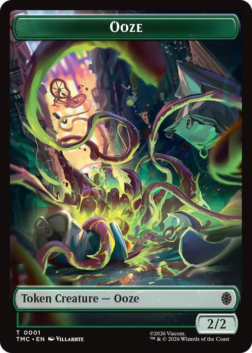 Image for Ooze // Clue Double-Sided Token (1 // 2) [Teenage Mutant Ninja Turtles] - Magic: The Gathering