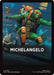 Image for Michelangelo Theme Card (4) [Teenage Mutant Ninja Turtles] - Magic: The Gathering