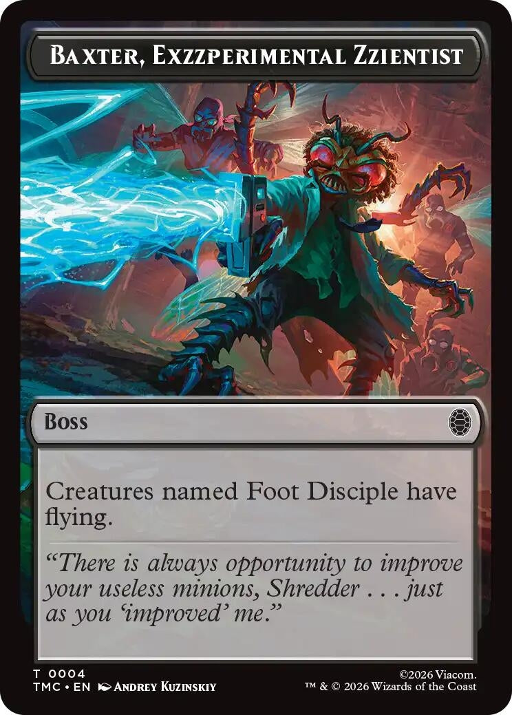 Image for Baxter, Exzzperimental Zzientist (4) [Teenage Mutant Ninja Turtles] - Magic: The Gathering