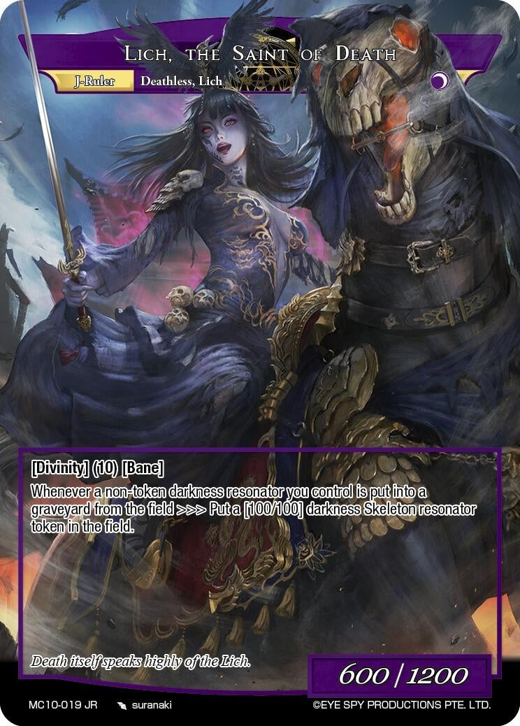 Image for Lich // Lich, the Saint of Death (MC10-019 JR) [Memoria Collection 10] - Force of Will