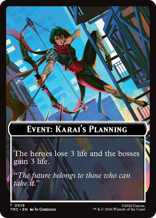 Image for Event: Karai's Planning (18) [Teenage Mutant Ninja Turtles] - Magic: The Gathering