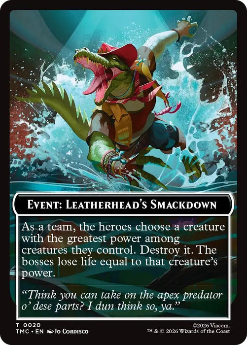 Image for Event: Leatherhead's Smackdown (20) [Teenage Mutant Ninja Turtles] - Magic: The Gathering