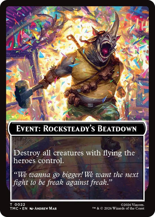Image for Event: Rocksteady's Beatdown (22) [Teenage Mutant Ninja Turtles] - Magic: The Gathering