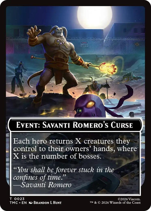 Image for Event: Savanti Romero's Curse (23) [Teenage Mutant Ninja Turtles] - Magic: The Gathering
