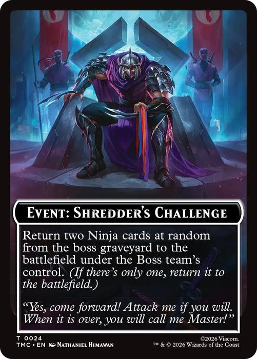 Image for Event: Shredder's Challenge (24) [Teenage Mutant Ninja Turtles] - Magic: The Gathering