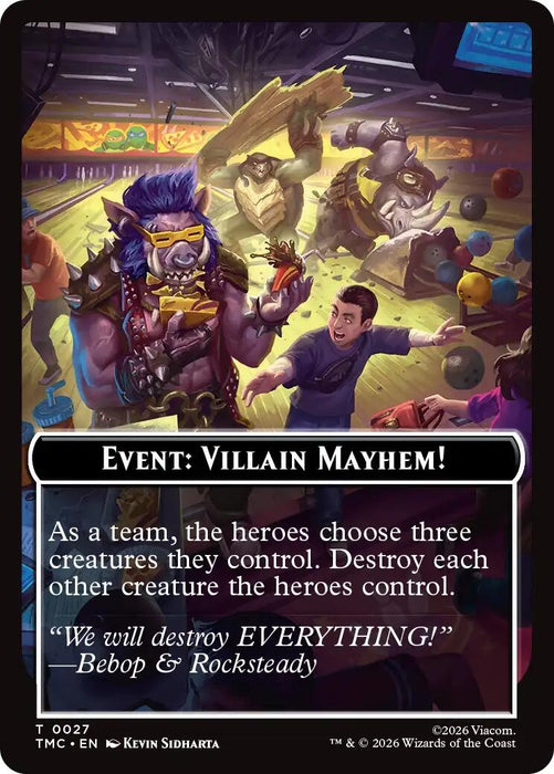 Image for Event: Villain Mayhem! (27) [Teenage Mutant Ninja Turtles] - Magic: The Gathering