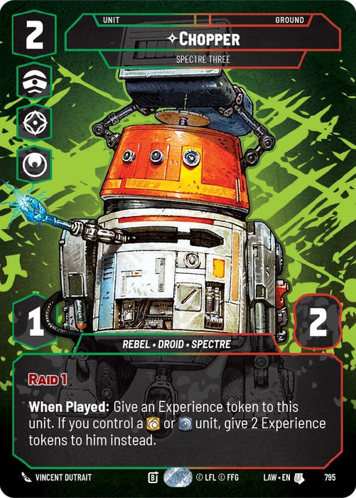 Image for Chopper - Spectre Three (Prestige) (795) [A Lawless Time] - Star Wars: Unlimited