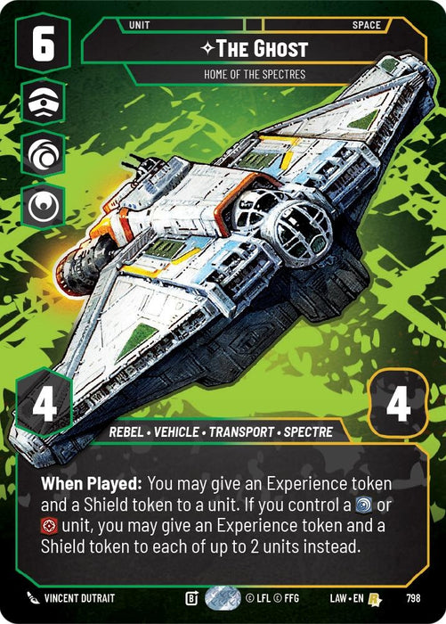 Image for The Ghost - Home of the Spectres (Prestige) (798) [A Lawless Time] - Star Wars: Unlimited