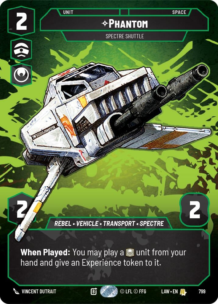 Image for Phantom - Spectre Shuttle (Prestige) (799) [A Lawless Time] - Star Wars: Unlimited