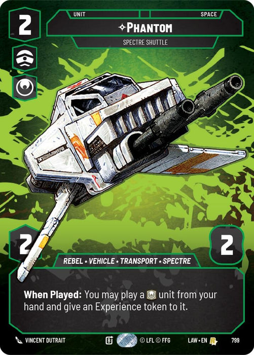 Image for Phantom - Spectre Shuttle (Prestige) (799) [A Lawless Time] - Star Wars: Unlimited
