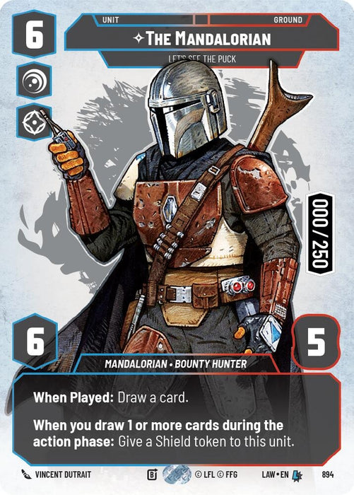 Image for The Mandalorian - Let's See The Puck (Serialized) (894) [A Lawless Time] - Star Wars: Unlimited