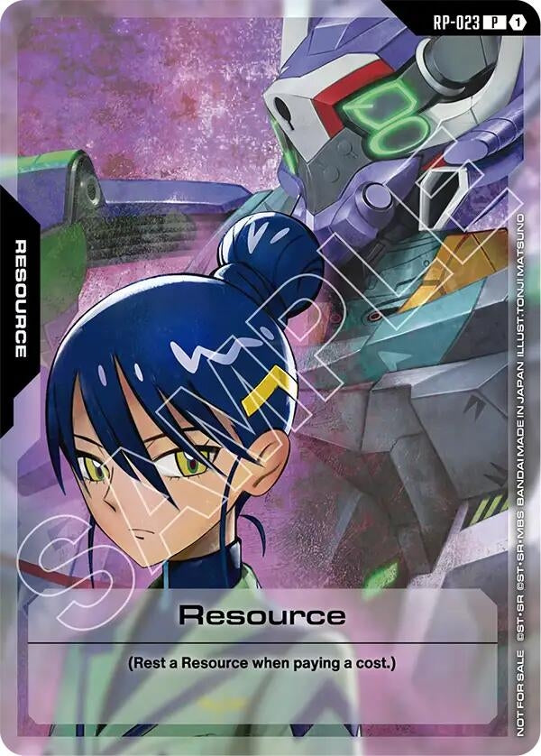 Image for Resource (RP-023) (Mobile Suit Gundam GQuuuuuuX) (RP-023) [Promotional Resource Tokens] {RP} - Gundam Card Game