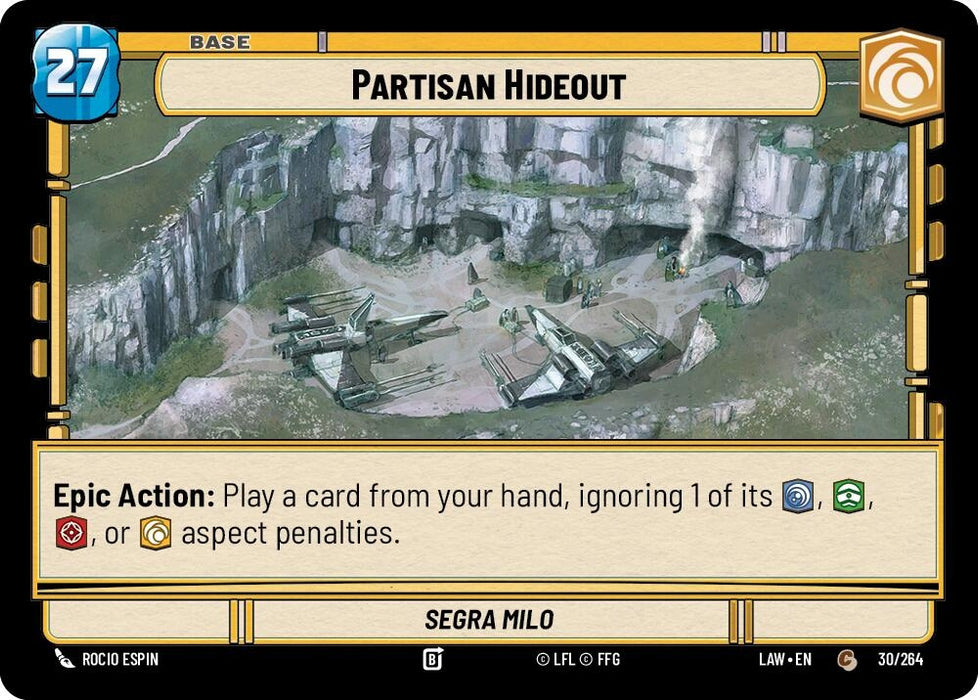 Partisan Hideout // Shield (30 // T03) [A Lawless Time]