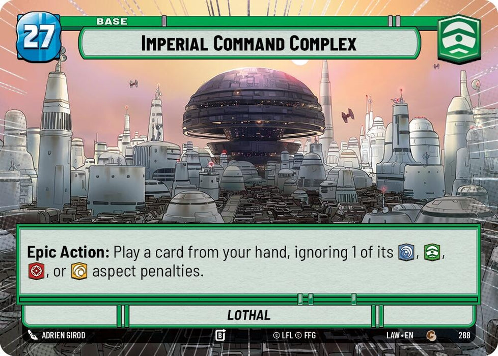 Imperial Command Complex // Shield (Hyperspace) (288 // T06) [A Lawless Time]