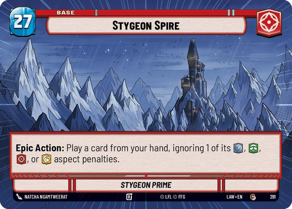 Stygeon Spire // Shield (Hyperspace) (291 // T06) [A Lawless Time]