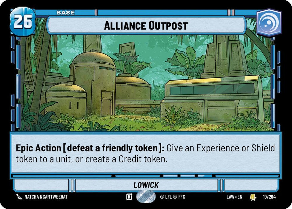 Image for Alliance Outpost (19) [A Lawless Time] - Star Wars: Unlimited