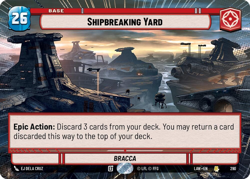 Image for Shipbreaking Yard (Hyperspace) (290) [A Lawless Time] - Star Wars: Unlimited