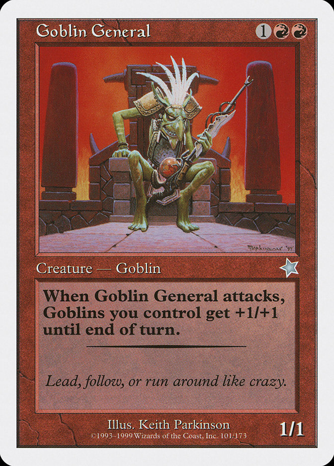 Goblin General (101) [Starter 1999]