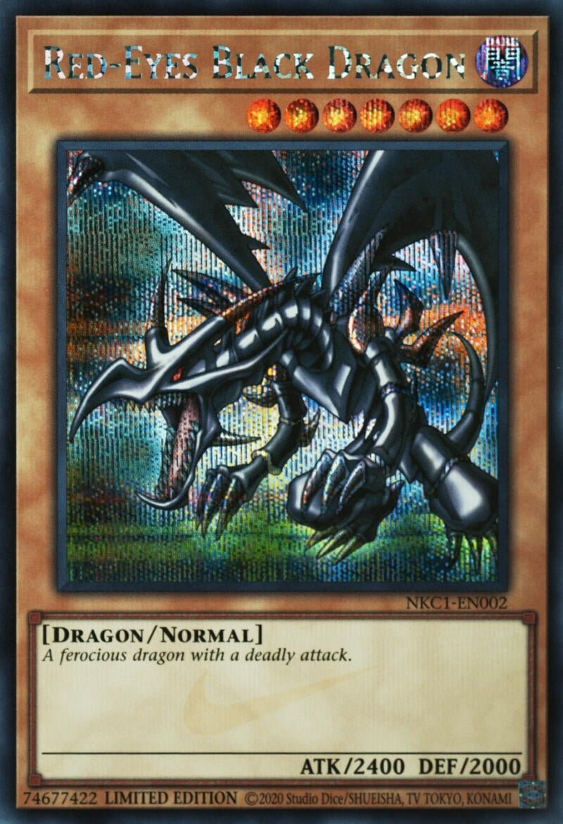 Image for Red-Eyes Black Dragon (NKC1-EN002) [Miscellaneous Promotional Cards] - YuGiOh