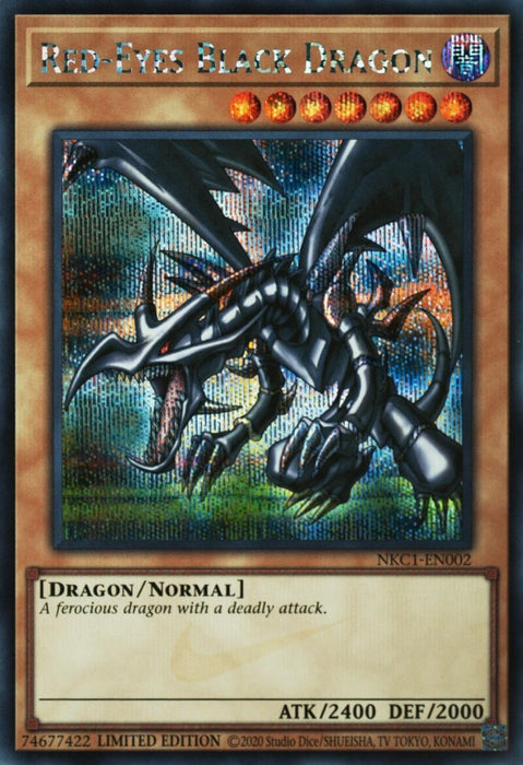 Image for Red-Eyes Black Dragon (NKC1-EN002) [Miscellaneous Promotional Cards] - YuGiOh