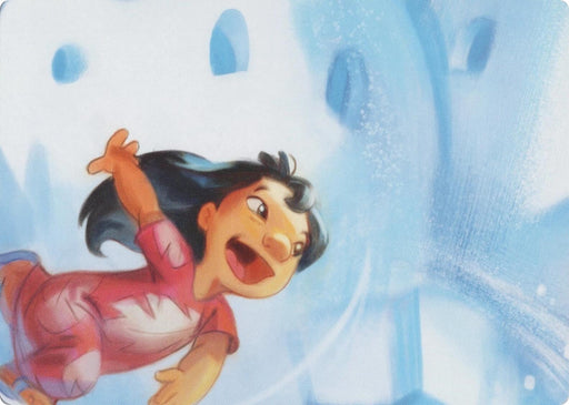 Image for Winterspell Snowball Fight Puzzle Insert (Top Middle) [Winterspell] - Disney Lorcana