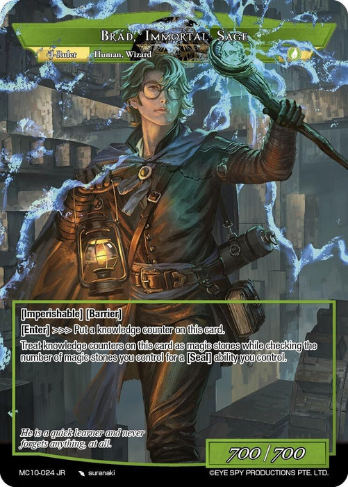 Image for Brad, Immortal Sage (MC10-024 JR) [Memoria Collection 10] - Force of Will