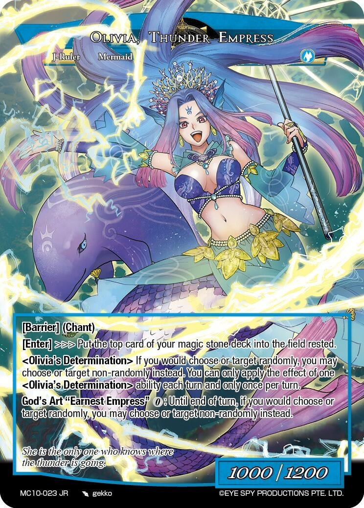 Image for Olivia Thunder Empress (MC10-023 JR) [Memoria Collection 10] - Force of Will