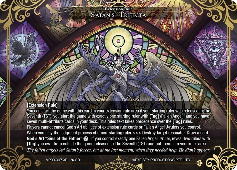 Image for Satan's Trifecta (MP03-097 XR) [Masterpiece Collection 03 "Dimensional Hope"] - Force of Will