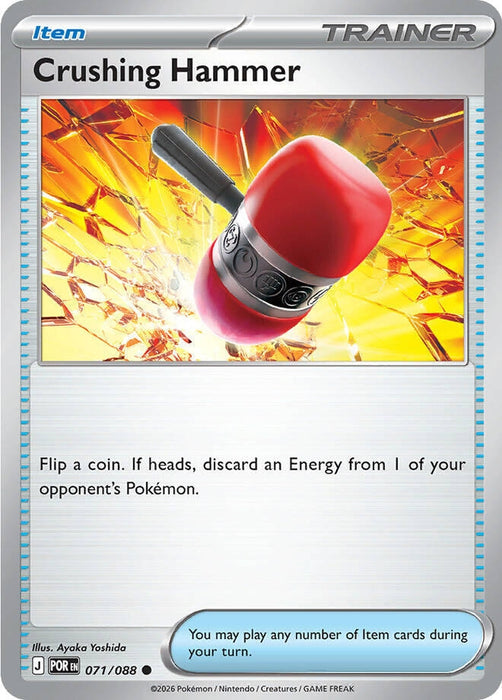 Image for Crushing Hammer (071/088) [ME03: Perfect Order] - Pokemon