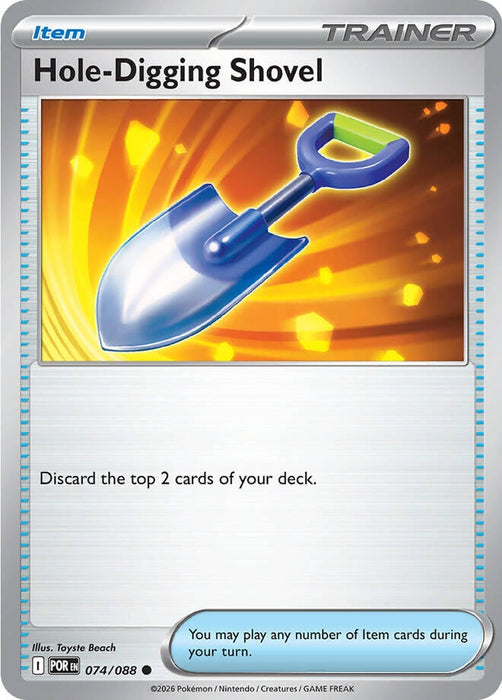 Image for Hole-Digging Shovel (074/088) [ME03: Perfect Order] - Pokemon