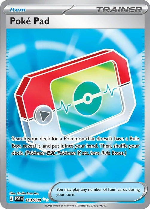 Image for Poke Pad (113/088) [ME03: Perfect Order] - Pokemon