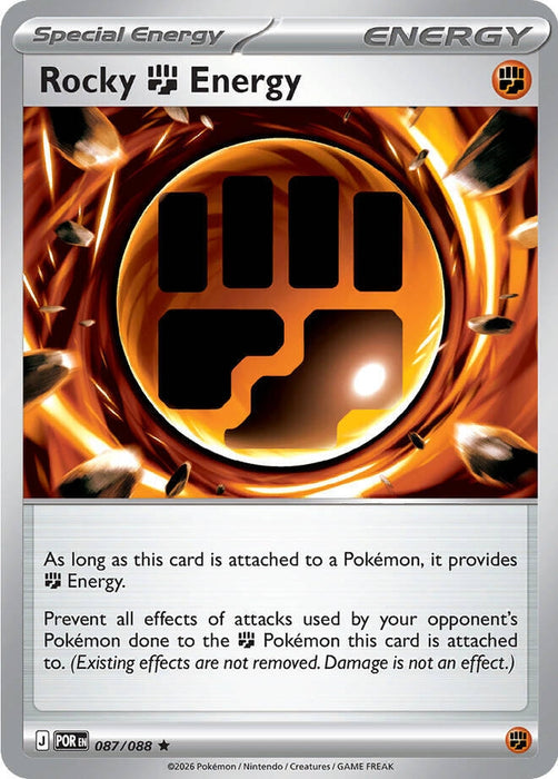Image for Rocky Fighting Energy (087/088) [ME03: Perfect Order] - Pokemon