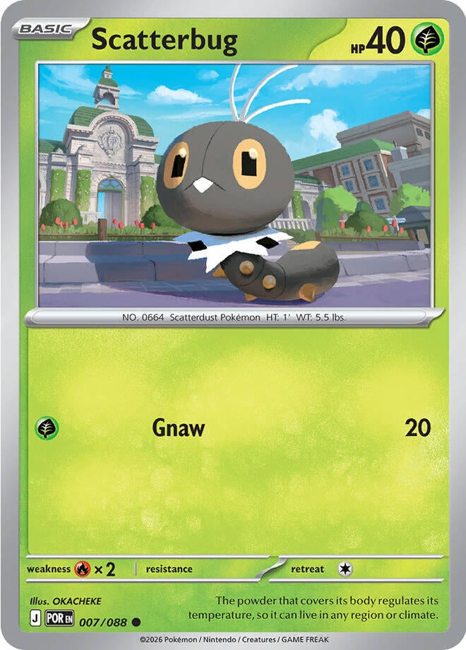 Image for Scatterbug (007/088) [ME03: Perfect Order] - Pokemon