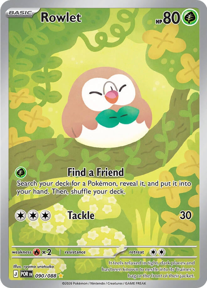 Image for Rowlet (090/088) [ME03: Perfect Order] - Pokemon