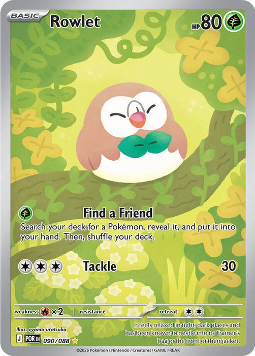 Image for Rowlet (090/088) [ME03: Perfect Order] - Pokemon
