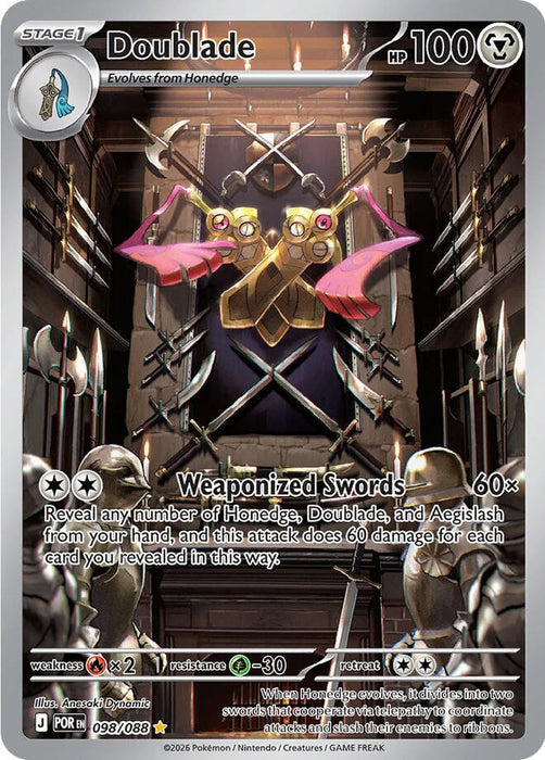 Image for Doublade (098/088) [ME03: Perfect Order] - Pokemon