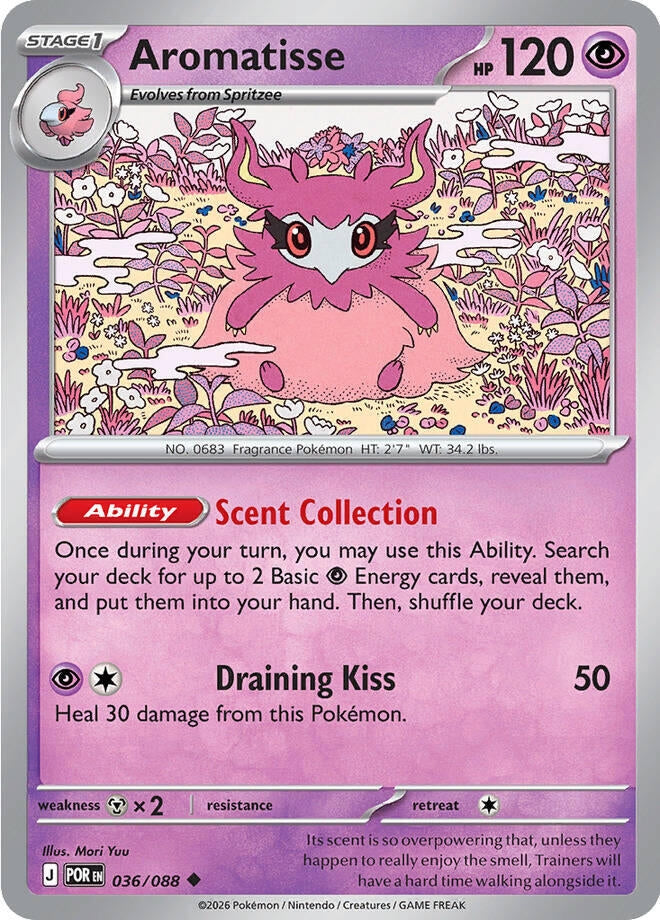 Image for Aromatisse (036/088) [ME03: Perfect Order] - Pokemon