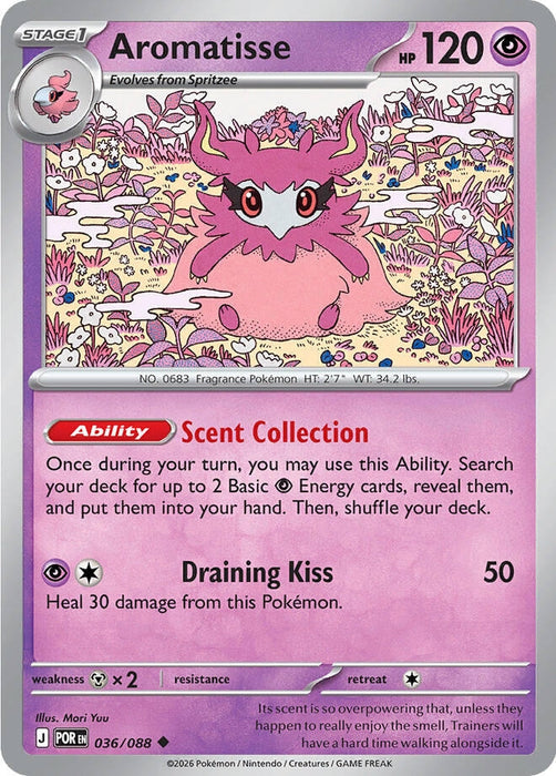Image for Aromatisse (036/088) [ME03: Perfect Order] - Pokemon