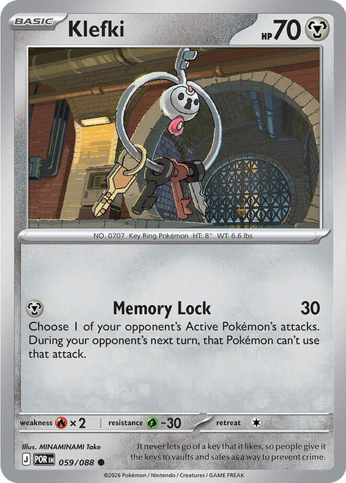 Image for Klefki (059/088) [ME03: Perfect Order] - Pokemon