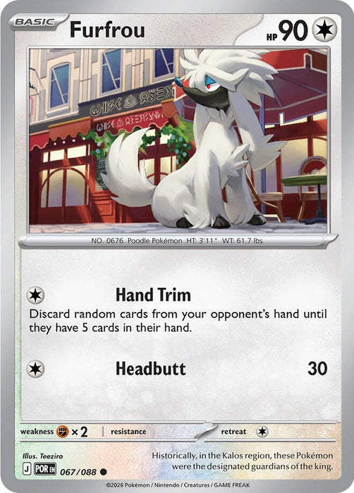 Image for Furfrou (067/088) [ME03: Perfect Order] - Pokemon