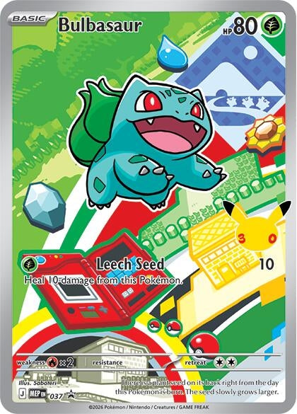 Image for Bulbasaur - 037 (037) [ME: Mega Evolution Promo] - Pokemon