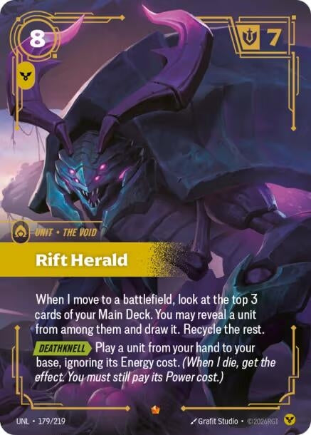 Image for Rift Herald (179/219) [Unleashed] - Riftbound: League of Legends Trading Card Game