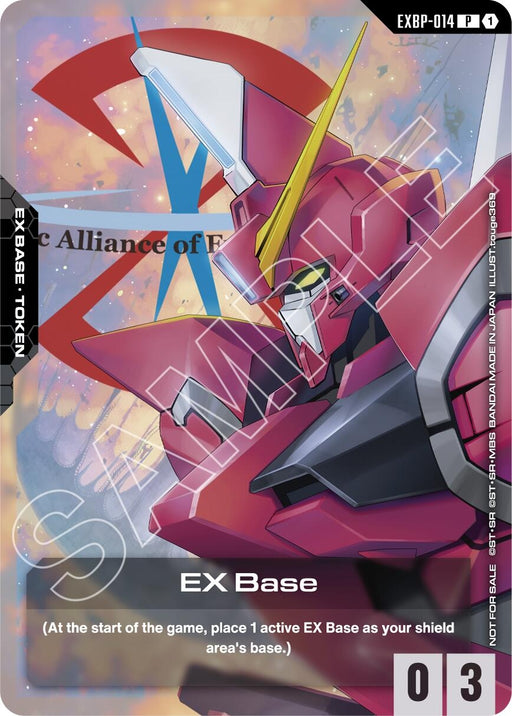 Image for EX Base (EXBP-014) (Mobile Suit Gundam SEED Destiny) (EXBP-014) [Promotional EX Base Tokens] - Gundam Card Game