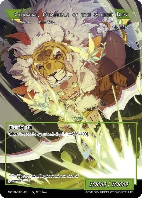 Image for Chamimi // Chamimi, Guardian of the Sacred Bow (MC10-015 JR) [Memoria Collection 10] - Force of Will