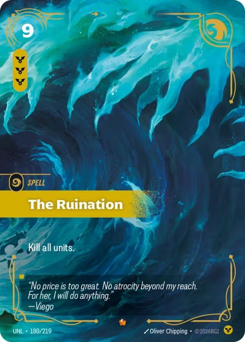 Image for The Ruination (180/219) [Unleashed] - Riftbound: League of Legends Trading Card Game