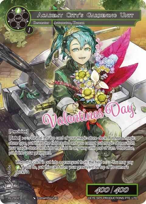 Image for Academy City's Gardening Unit (RL2602) [Promo Cards] - Force of Will